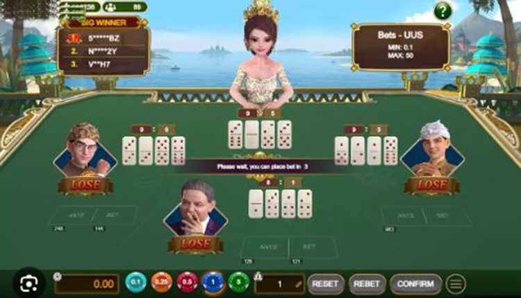 Bàn chơi Domino QQ: Virtual Dealer 