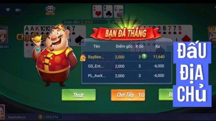 cách chơi Đấu Địa Chủ