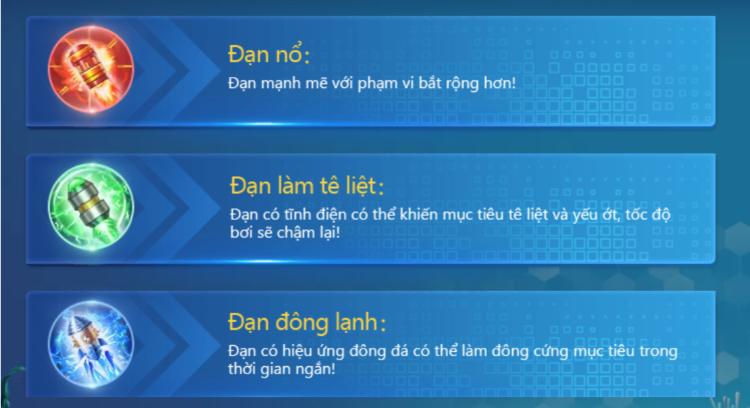 vũ khí bắn cá