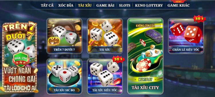 Tài xỉu Vgaming