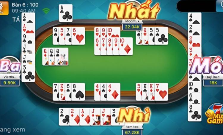 ván bài Phỏm online