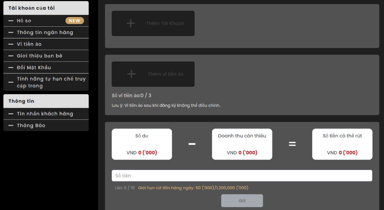 Rút tiền 12Bet 