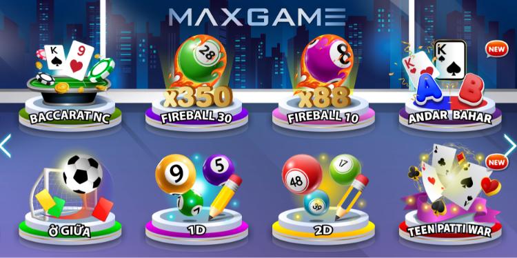 top trò chơi sảnh MaxGame