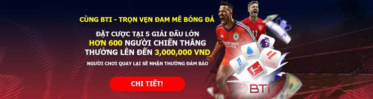 ưu đãi 5 giải đấu