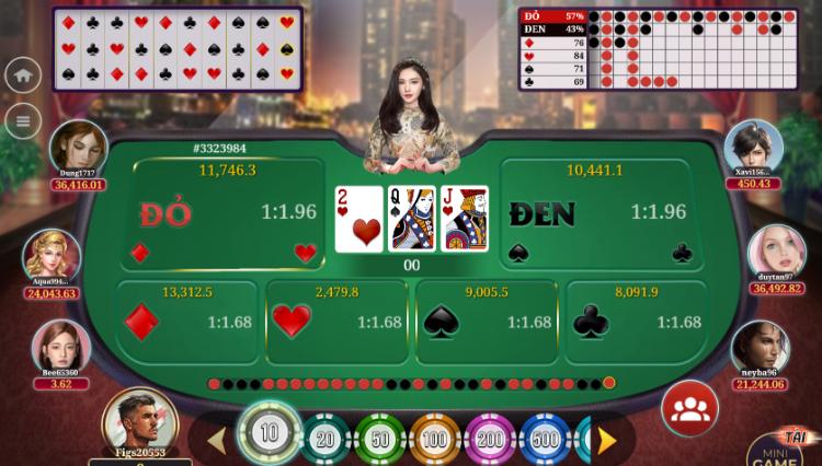game bài 3 Lá Đỏ Đen
