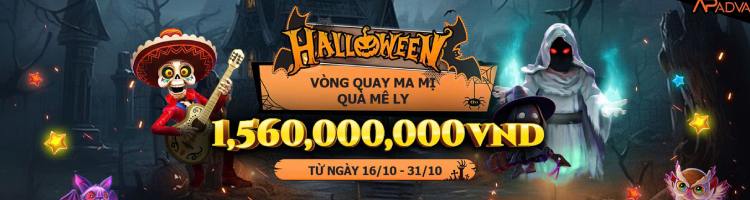 vòng quay halloween